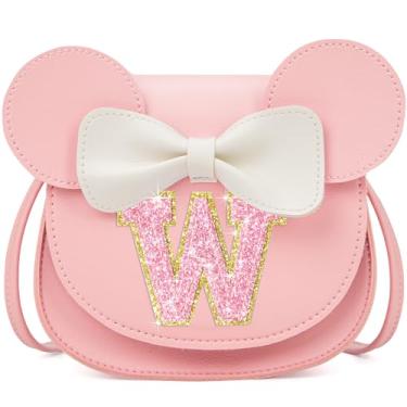 Imagem de OYLOLA Presentes de aniversário para meninas de 3, 4, 5, 6, 7 e 8 anos, bolsa infantil para meninas pequenas, presente para meninas, Rosa-rosa brilhante, W