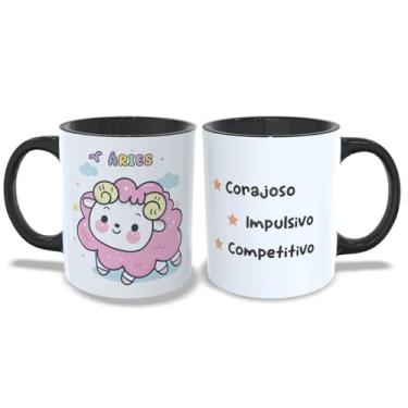Imagem de Geek Vip, Canecas Criativas Signos Kawaii Oficial Geek Vip Modelo:Áries