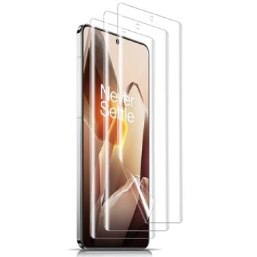 Imagem de CeiLarv Pacote com 3 protetores de tela para OnePlus 13 flexível TPU com suporte para desbloqueio de impressão digital HD sensível ao toque protetor de tela para OnePlus 13