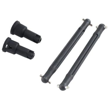 Imagem de Dynwave 2PCS RC Car DrivSheft e Chave de eixo de roda, eixo de acionamento de osso de cachorro DIY Substitua peças para 16101 16201 1/16 caminhões de