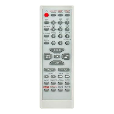 Imagem de Controle remoto de substituição EUR7711030 compatível com o sistema estéreo de CD Panasonic SA-PM28 SA-PM28P SC-PM28 SAPM28 SAPM28P SCPM28 EUR7711150