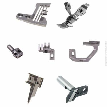 Imagem de Kit Conjunto Tranformar Interlock Em Overlock Ponto Cadeia Série 700F