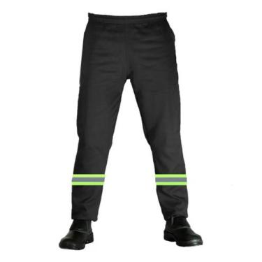 Imagem de Calça Refletiva para Trabalhar  Uniforme Reforçado Profissional - A Fá