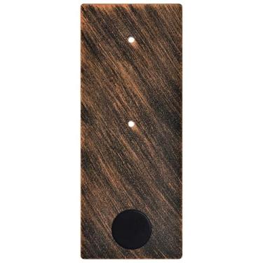 Imagem de Luwanburg Placa de metal magnética antiquada montada na parede, placa magnética de geladeira rústica para abridor de garrafas (cobre antigo)