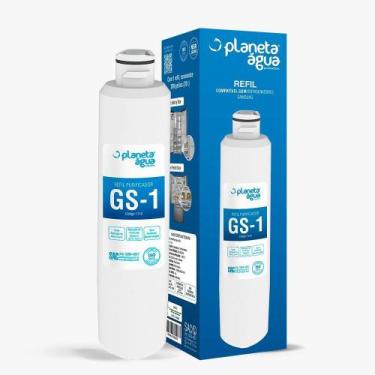 Imagem de Filtro Refil Interno para Geladeira Refrigerador Side By Side  Samsung