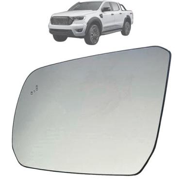 Imagem de Lente Retrovisor Base Fita Capa Ranger 2023 2024 Original - METAGAL, E