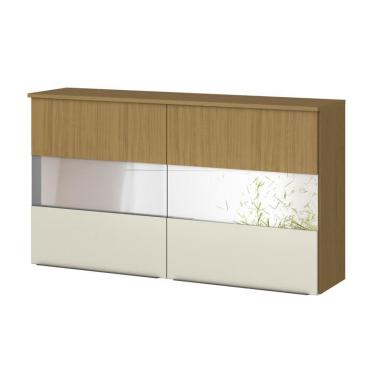 Imagem de Armário Aéreo 120cm 2 Portas Julia Atacama / Areia - Aramóveis