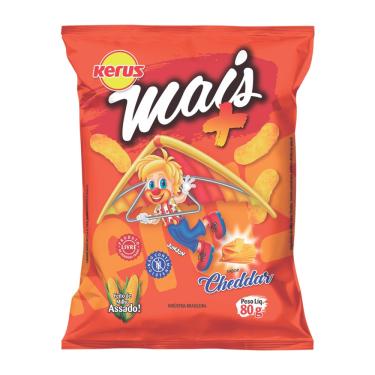 Imagem de SALG MILHO CHEDDAR 80G KERUS