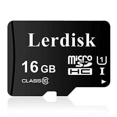 Imagem de Lerdisk Cartão micro SD de atacado de fábrica 16 GB U1 em massa Micro SDHC UHS-I produzido por licença autorizada (16 GB U1)
