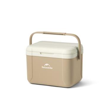 Imagem de Naturehike Refrigerador rígido de 5,3 litros, mini caixa de gelo isolada, refrigerador portátil de retenção de gelo para praia, acampamento, piquenique, pesca, churrasco
