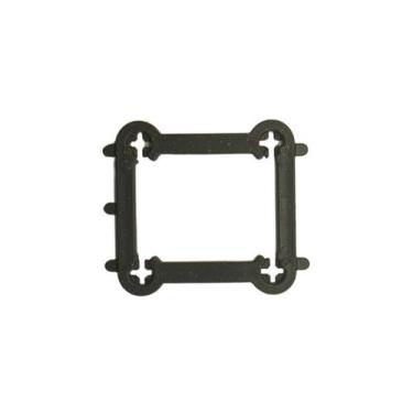 Imagem de Kit Estribo Encaixe Interno Polímero 8x7cm Para Obras Pilar Concreto C