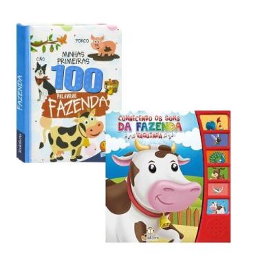 Imagem de Kit Minhas Primeiras 100 Palavras: Fazenda + Conhecendo Os Sons Da Faz