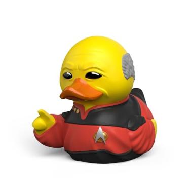 Imagem de TUBBZ Boneco colecionável de vinil de borracha Mini Jean-Luc Picard – Mercadoria oficial de Star Trek – TV, filmes e videogames de ficção científica