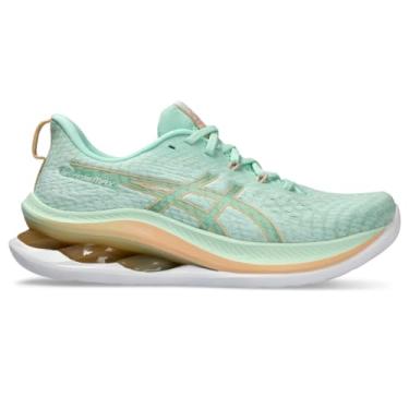 Imagem de ASICS Tênis de corrida feminino Gel-Kinsei MAX, Matiz de menta/damasco, 37
