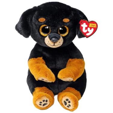 Imagem de Ty Beanie Bellies – Randi The Little Dog with Glitter Golden Eyes, Original Plush Animals with Soft Belly 20 cm – T41290