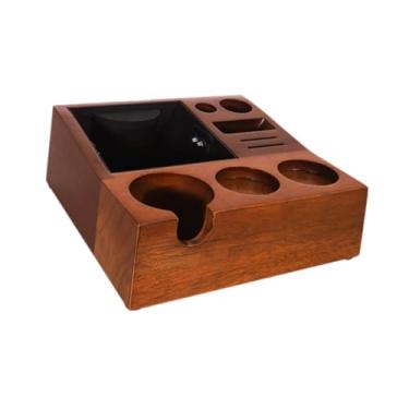 Imagem de IEUDNS Organizador da estação de cafeteria da estação de cafeteira de café expresso