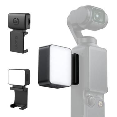 Imagem de ULANZI LM001 Mini luz magnética para DJI Osmo Pocket 3, 2W USB C recarregável auxiliar de LED, 500mAh, 5800K, CRI ≥95, resistência à água IPX4, brilho ajustável em 3 níveis