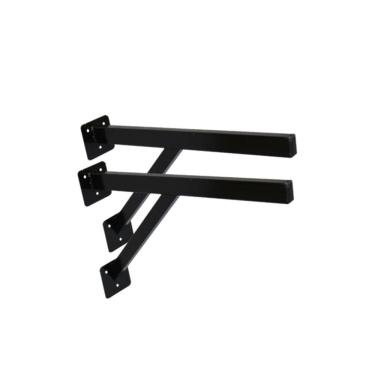 Imagem de Kit 2 Suportes Parafusar Bancada Pia Pedra Mármore 40X20Cm