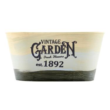 Imagem de Mini Vaso De Planta Cachepot Estampado Decorado 9cm