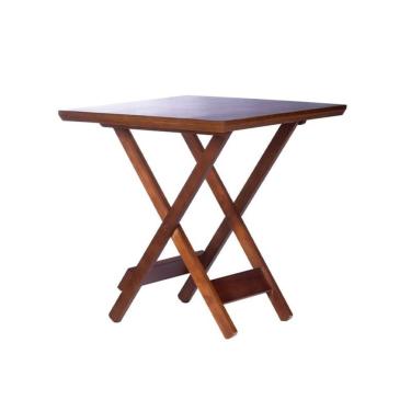 Imagem de Mesa Dobrável Alagoas Sala De Jantar E área Exterior Madeira Natural