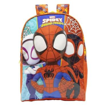Imagem de Mochila Costas Creche Spidey Amazing Homem Aranha 14 Infantil Xeryus