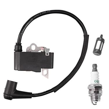 Imagem de TPCABPART Bobina De Ignição 1145 400 4711 Com Vela Para Motosserra Stihl Ms201 Ms201T Ms201C 2-Mix Ms201Tc Substitui 1303 0000 7011 Cmr6H