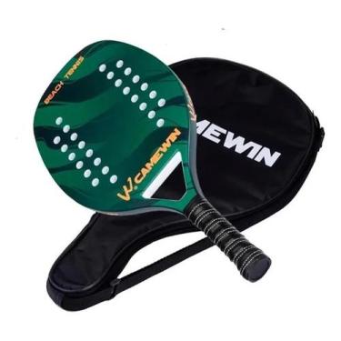 Imagem de Raquete de Beach Tennis Carbono Importada  - Capa protetora GRÁTIS - C