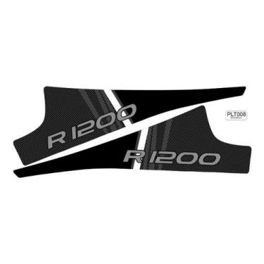 Imagem de Adesivo Resinado Protetor Lateral Tanque Bmw R 1200 Gs Black - Resitan
