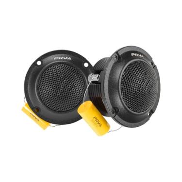Imagem de PRV Audio Bullet Super Tweeters Neodímio, Tweeter PRV de 7,6 cm preto TW400Ti-Nd-4 Slim 240 Watts 4 Ohm, fácil de montar, substituição de alto-falante de 7,6 cm (2 tweeters)