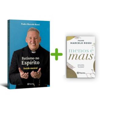 Imagem de Kit 2 Livros físico, Batismo no Espírito, Padre Marcelo Rossi + Menos 