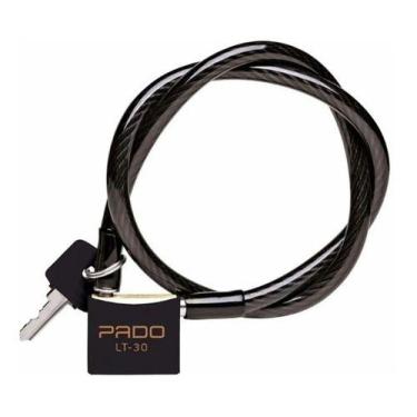 Imagem de Cadeado Para Bicicleta Sm-lt30 Preto 1,20cm Pado