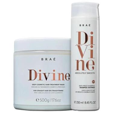 Imagem de Kit Braé Divine - Shampoo 250ml + Máscara 500g