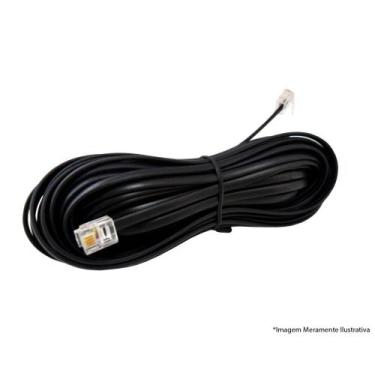 Imagem de Extensao Lisa Plug/Plug 4 Vias Pr 2,00M - INTERNEED