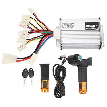 Imagem de 48V 1000W Electric Bike Controller Kit Universal Power Brush Controller com Screen Display Handle Alumínio plástico leve impermeável durável para bicicletas elétricas Scooters