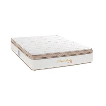 Imagem de Colchão Casal Molas Ensacadas 138cm X 32cm Pallace Branco