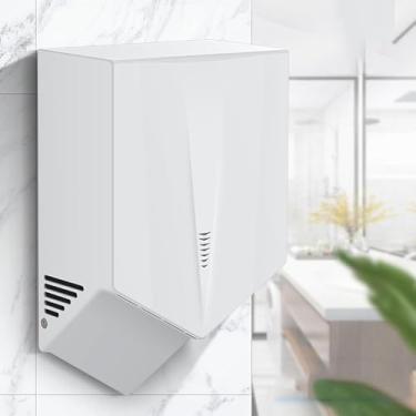 Imagem de Secadores De Mãos Elétricos Comerciais Montados Na Parede, Secador De Mãos 6-10 Segundos Para Secar, Secador De Mãos Elétrico De 1500 W, Secador De Mãos Com Sensor Automát, White