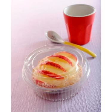 Imagem de Embalagem Doce Redondo G640 Transparente 300un 170ml Galvanotek