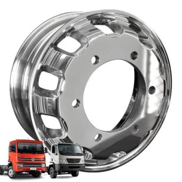 Imagem de Roda de Alumínio Accelo 715 815 915 VW Delivery 9.170 Aro 17,5 x 6 6 f