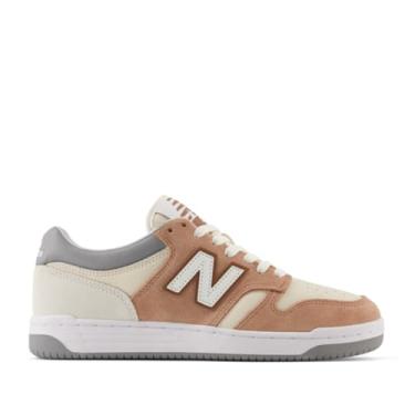 Imagem de New Balance Tênis masculino 480, Deslizamento de terra/linho, 40