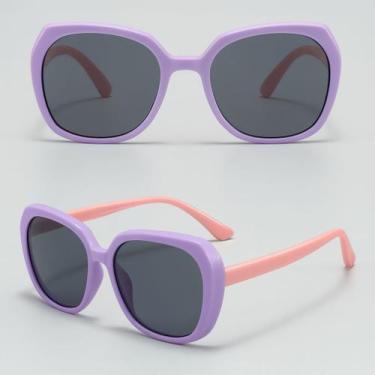 Imagem de Óculos de sol flexível infantil c/ proteção uv - olímpia - ALÍKI, Lilá