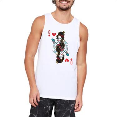 Imagem de Camiseta Regata Baralho Rainha Amy Winehouse - Alearts, GG
