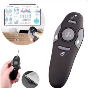 Imagem de Apresentador Powerpoint com Controle Remoto Laser Sem Fio - ASAF