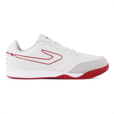 Imagem de Chuteira Topper Maestro Club V Fsal Branco/Vermelho,35