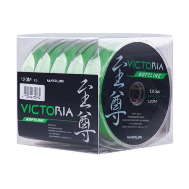 Imagem de Linha De Monofilamento Victoria Softline 120m - Maruri, 0,33mm, Verde
