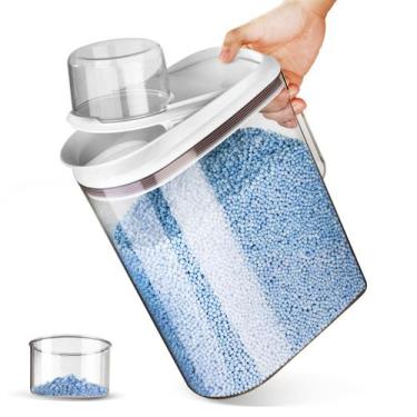 Imagem de Dispensador de detergente para roupa LivLab Mker 3,5 l/125 onças com t