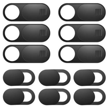 Imagem de Capa de webcam Slide, pacote com 12, capa de câmera para laptop ZUCUCU