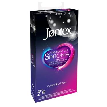 Imagem de Preservativo Jontex em Sintonia 4 Unidades