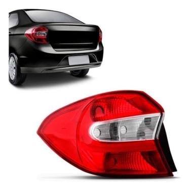 Imagem de Lanterna Traseira Automotiva Compatível Com Ka 2015 2018 Sedan Lado Esquerdo Substituição Instalação Fácil Ajuste Perfeito Durável