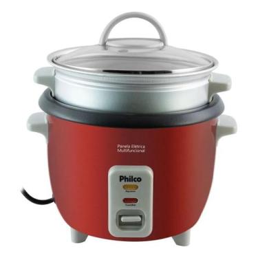 Imagem de Panela Elétrica Multifuncional Ppa3v Vermelha Philco, 220V