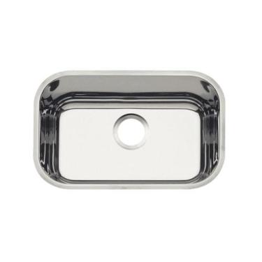 Imagem de Cuba Tramontina Em Aço Inox 304 Alto Brilho 47X30X17cm